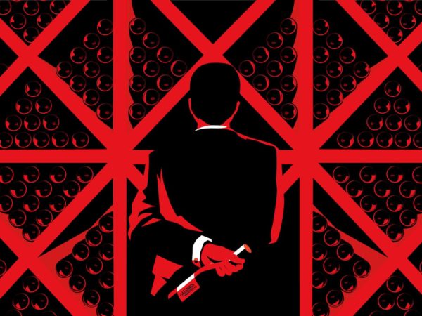 Illustration éditoriale minimaliste, stocker son vin
