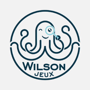 Logo sur fond gris clair
