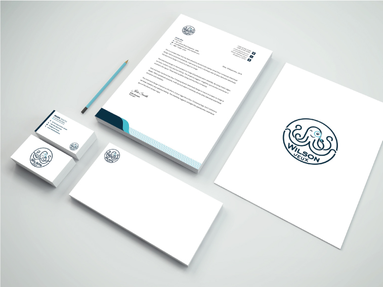 Positionnement du logo en print